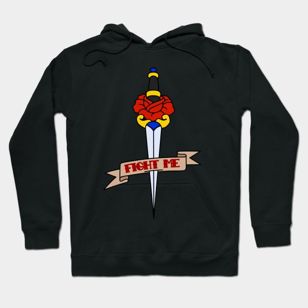 Fight Hoodie by kmtnewsman